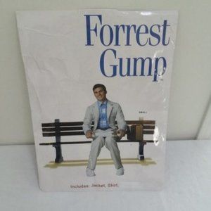 MENS ADULT  Forrest  Gump Halloween Costume Suit Small Tom Hanks Movie Figure